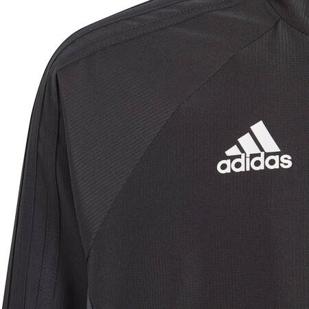 Bluza dla dzieci adidas Tiro 17 Presentation Jacket JUNIOR czarno-szara AY2857