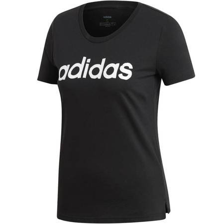 Koszulka damska adidas W Linear Tee 1 czarna EI4569
