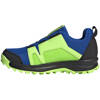 Buty dla dzieci adidas Terrex Agravic Boa K niebiesko-limonkowo-czarne EE8475