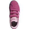 Buty dla dzieci adidas VL Court 2.0 CMF C różowe F36394