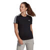 Koszulka damska adidas Essentials Slim T-Shirt czarna GL0784
