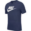 Koszulka męska Nike Tee Icon Futura granatowa AR5004 411